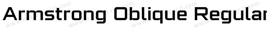 Armstrong Oblique Regular字体转换